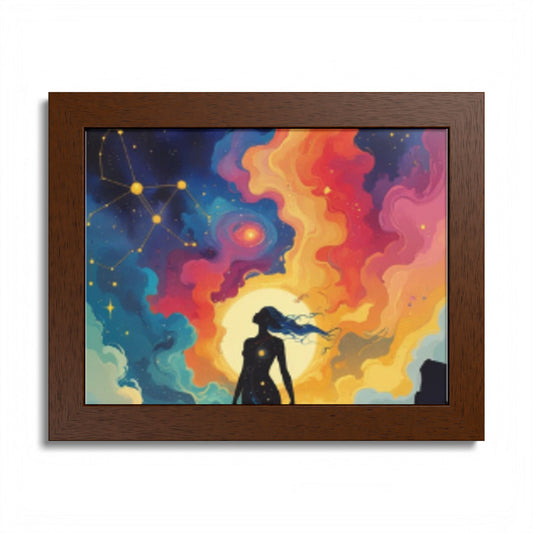 Framed Poster, Multi-Color