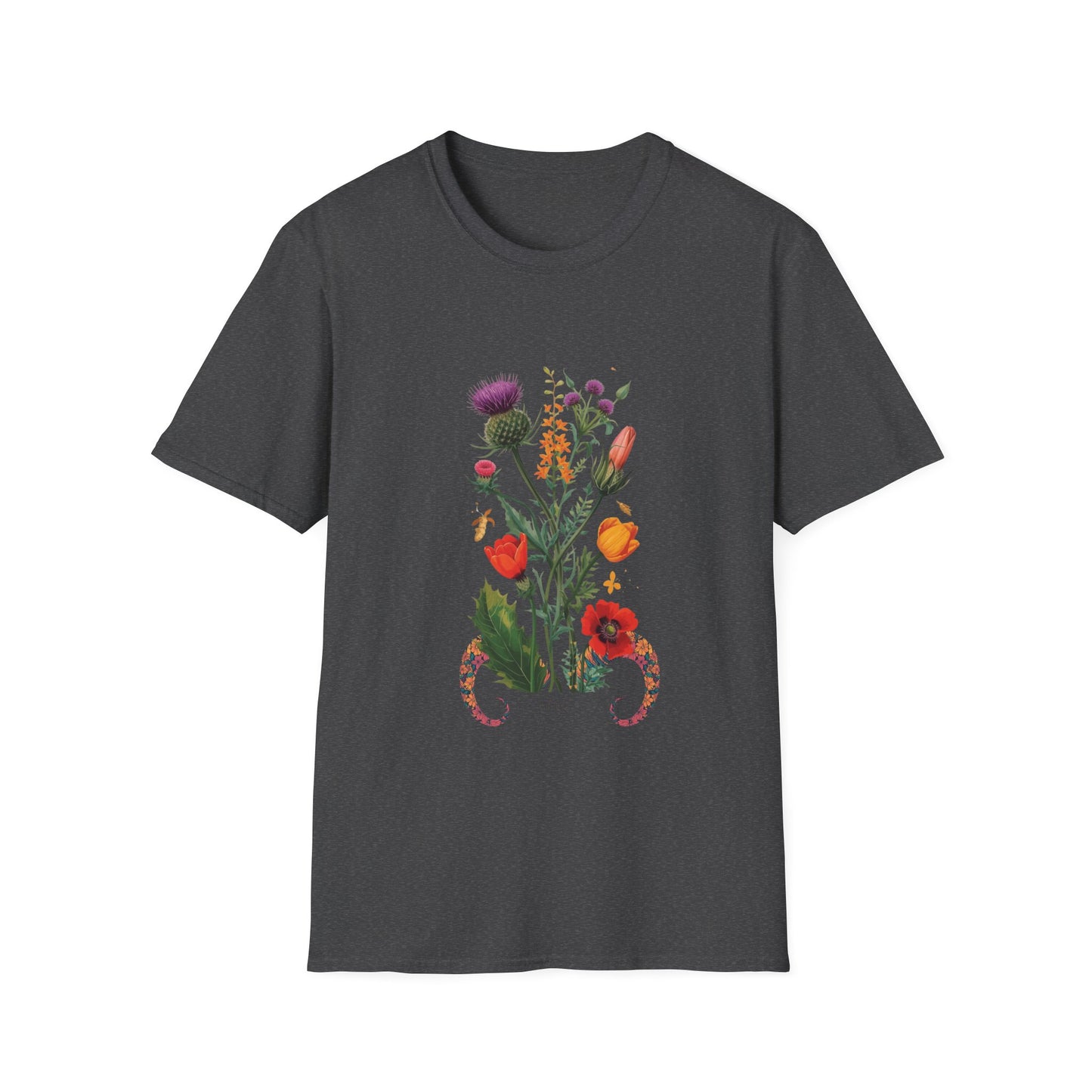 Floral Bouquet Graphic T-Shirt