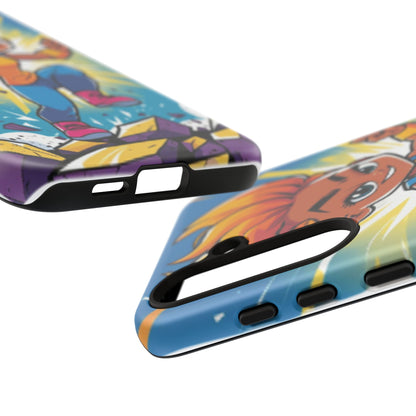 Phone Case — Bold Superhero Girl Design ("Tough Cases")
