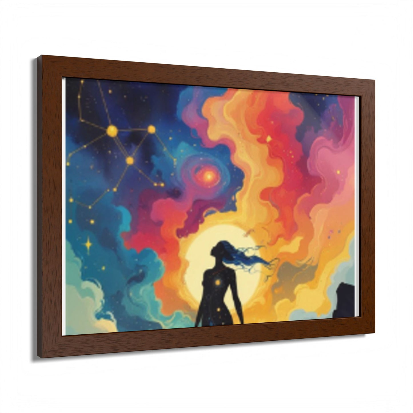 Framed Poster, Multi-Color