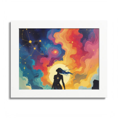 Framed Poster, Multi-Color