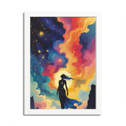 Framed Poster, Multi-Color