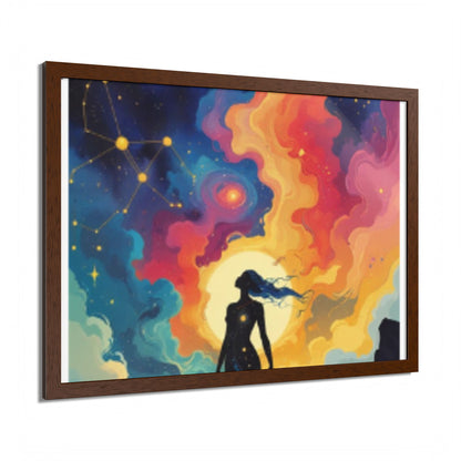 Framed Poster, Multi-Color