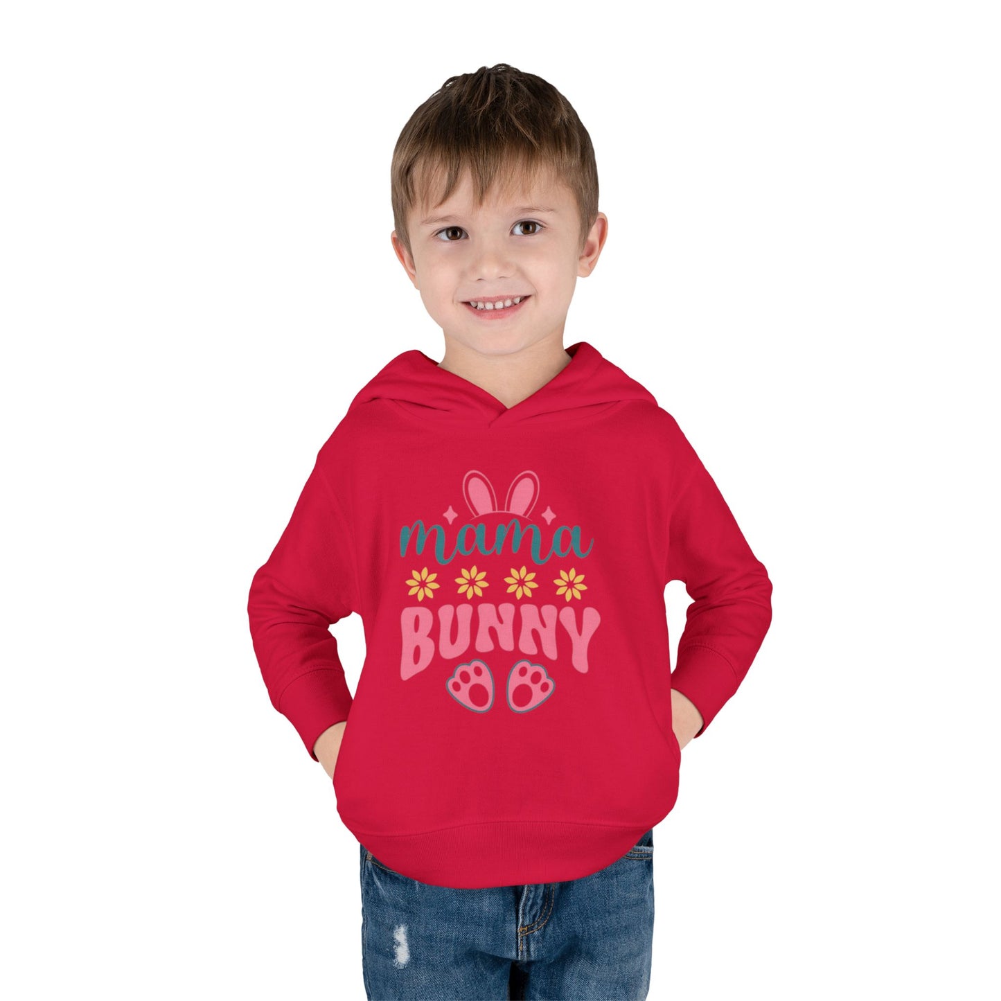 Mama Bunny Toddler Hoodie