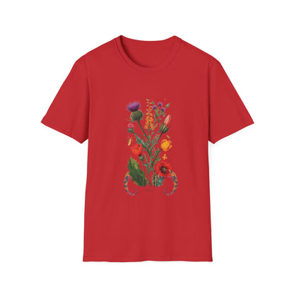 Floral Bouquet Graphic T-Shirt