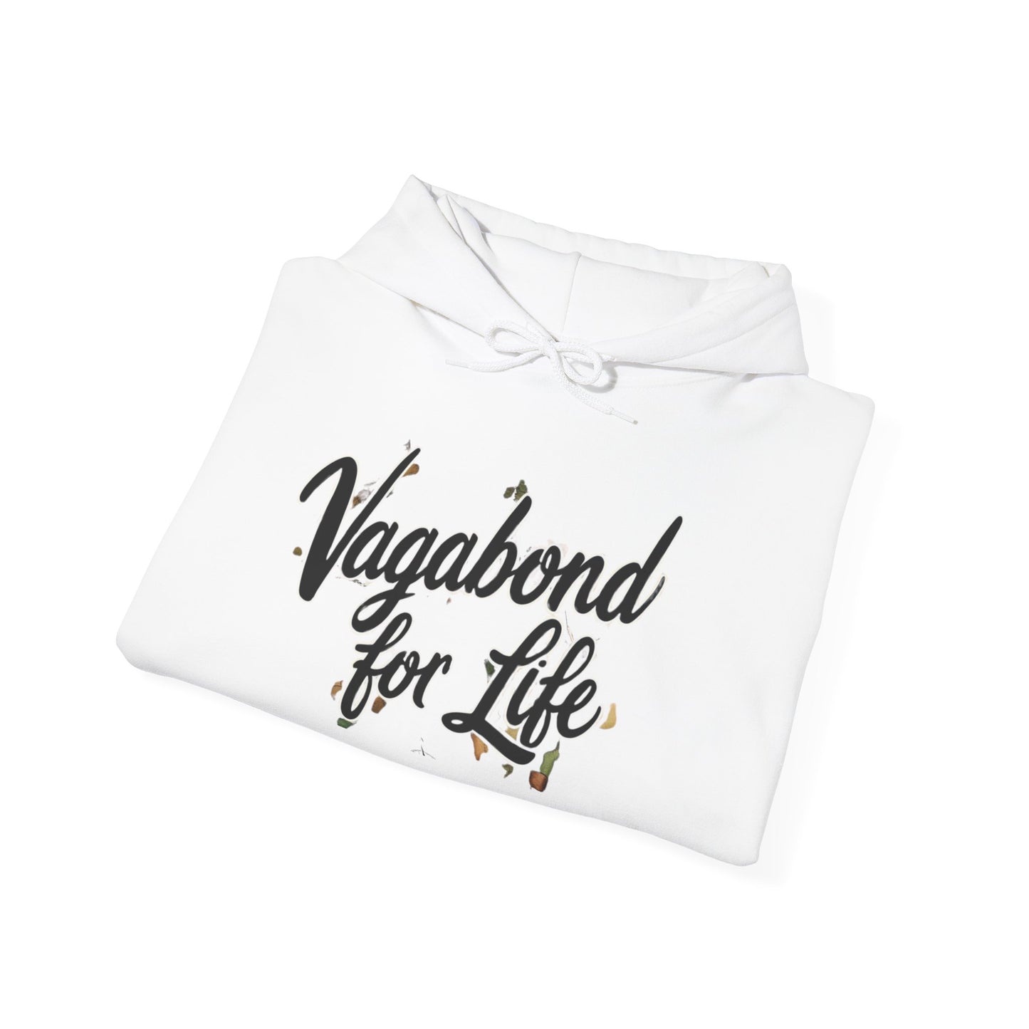 Vagabond for Life Hoodie — Vintage Wanderer Graphic Travel Hoodie