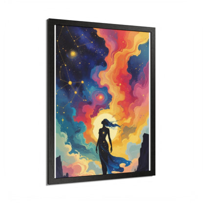 Framed Poster, Multi-Color