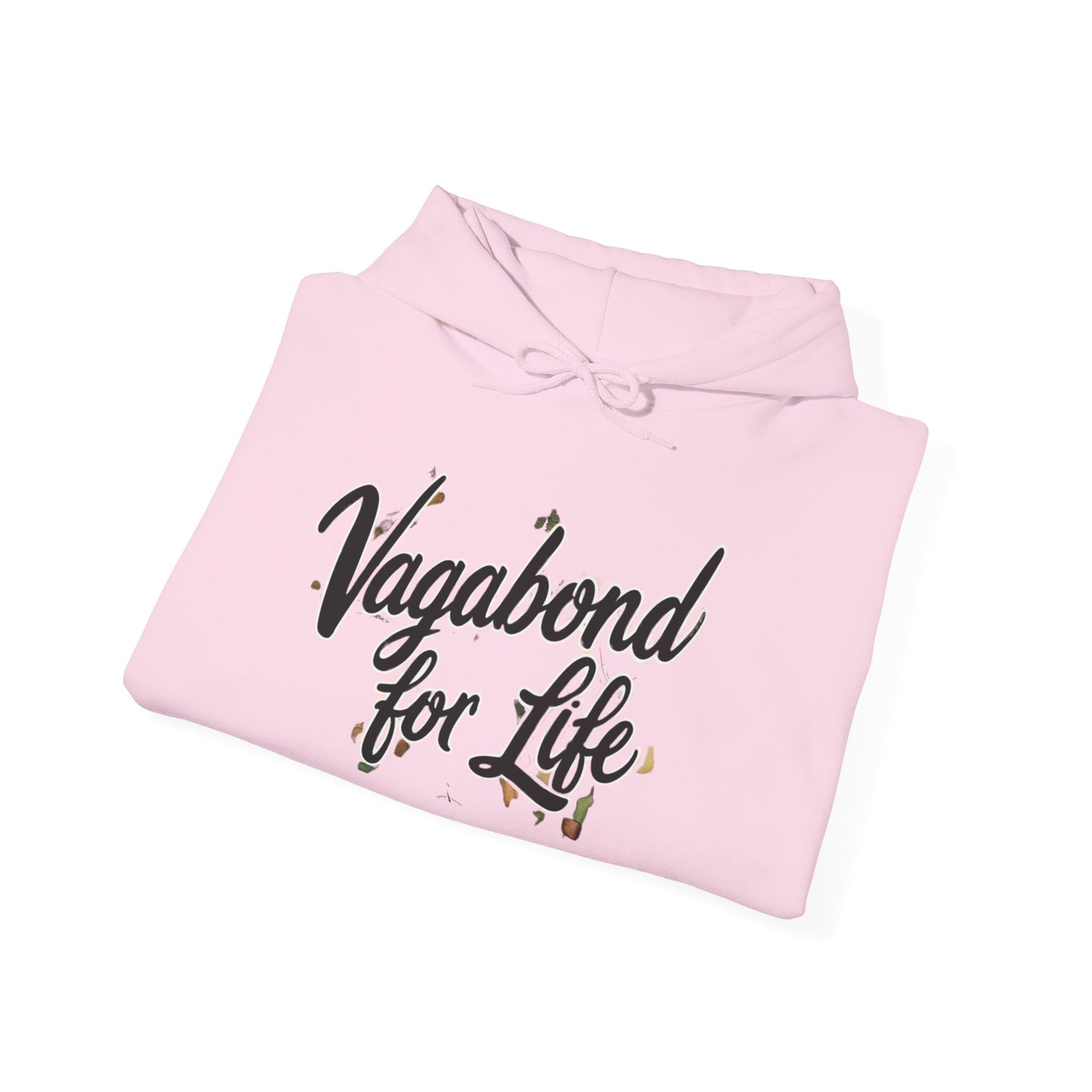 Vagabond for Life Hoodie — Vintage Wanderer Graphic Travel Hoodie