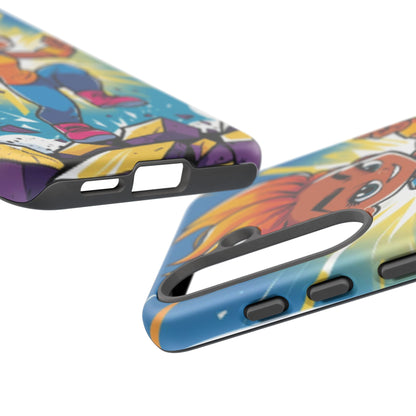 Phone Case — Bold Superhero Girl Design ("Tough Cases")