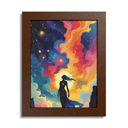 Framed Poster, Multi-Color