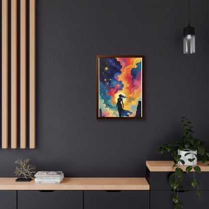 Framed Poster, Multi-Color