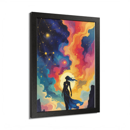 Framed Poster, Multi-Color