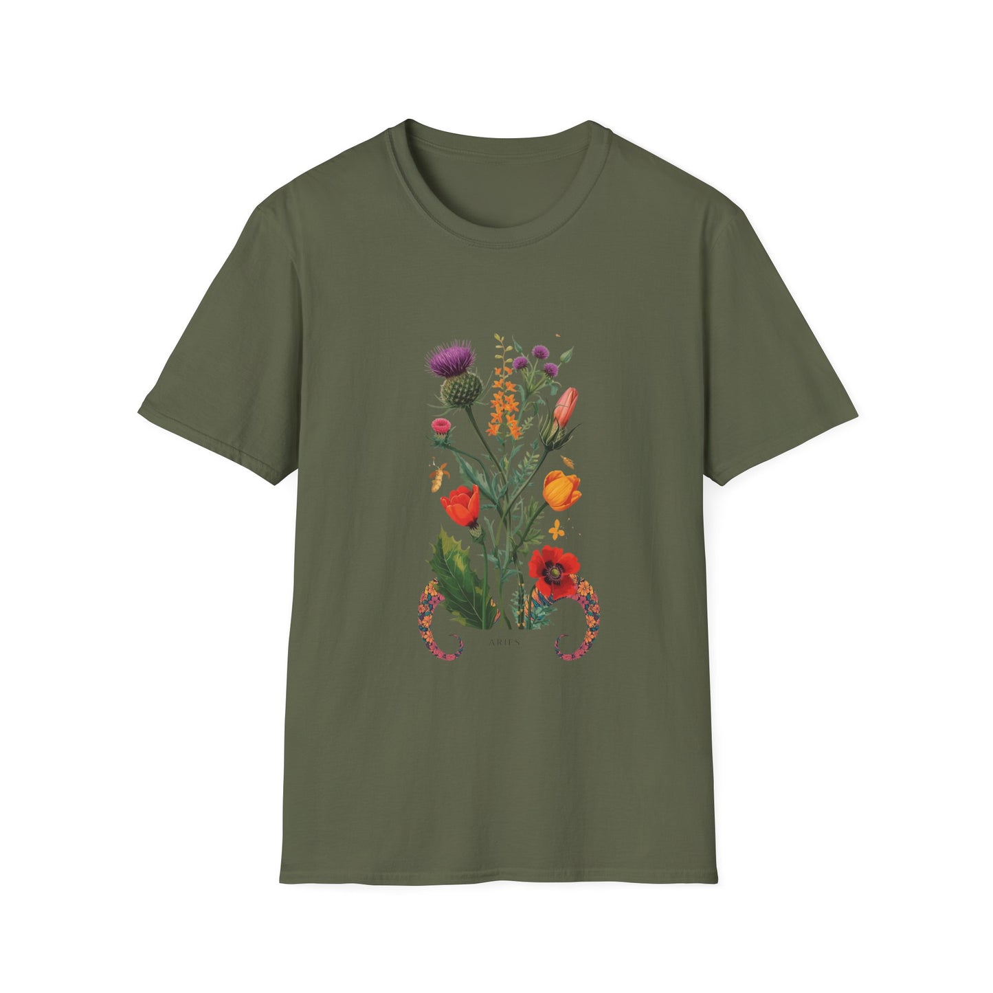 Floral Bouquet Graphic T-Shirt