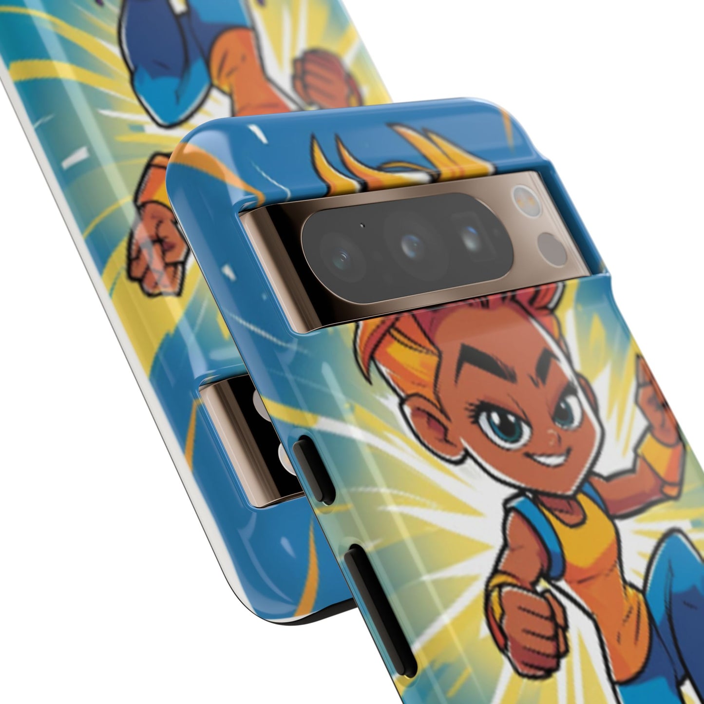 Phone Case — Bold Superhero Girl Design ("Tough Cases")