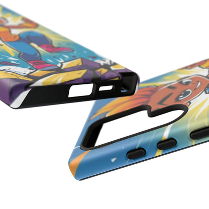 Phone Case — Bold Superhero Girl Design ("Tough Cases")