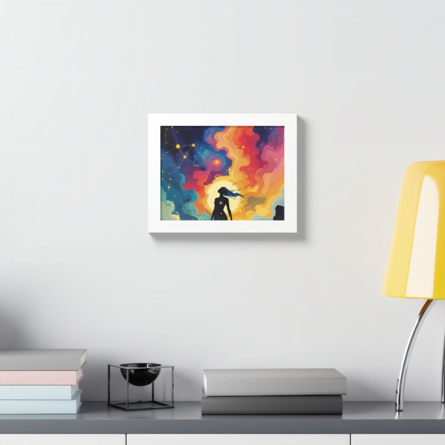 Framed Poster, Multi-Color