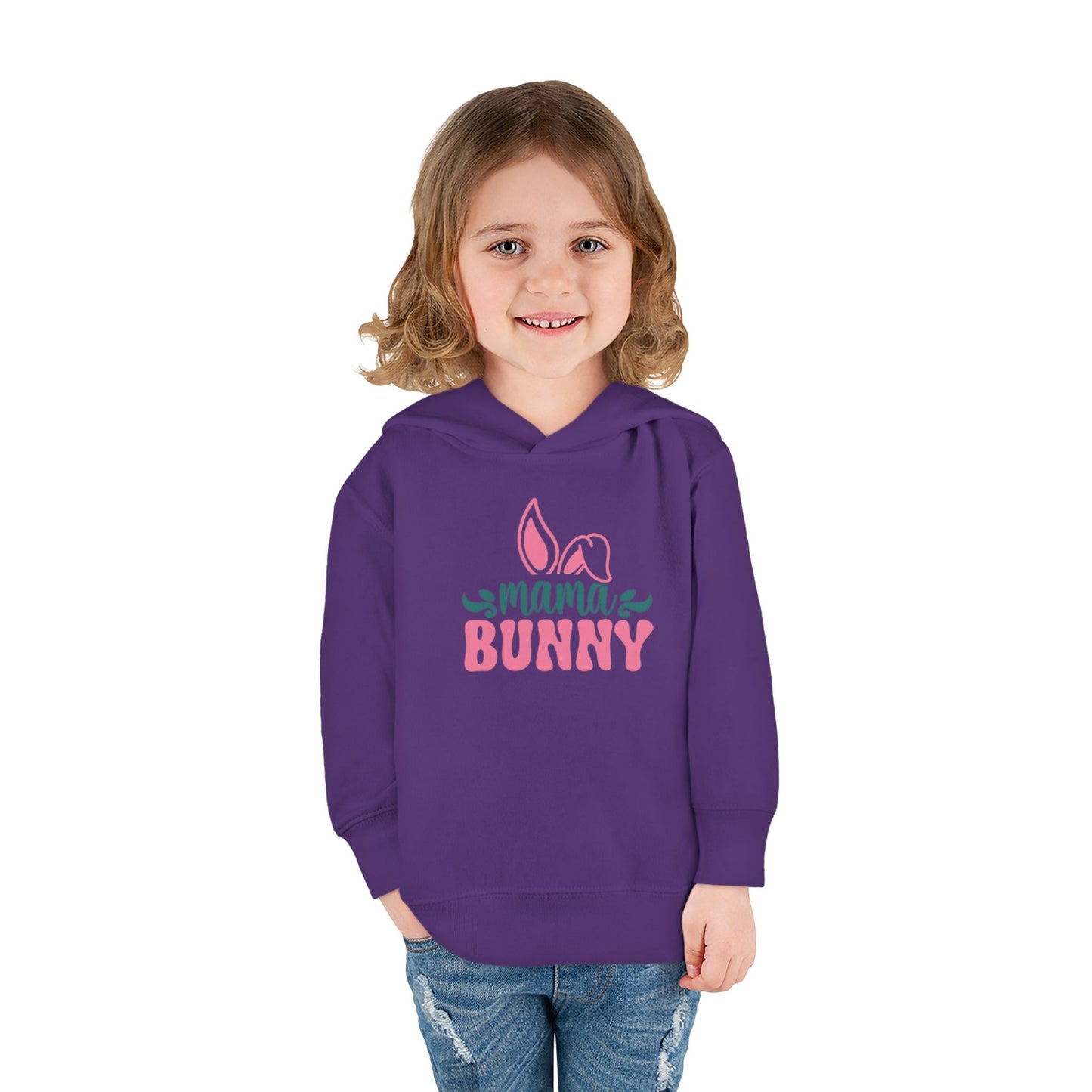 Toddler Hoodie — "Mama Bunny" Easter Pullover for Kids