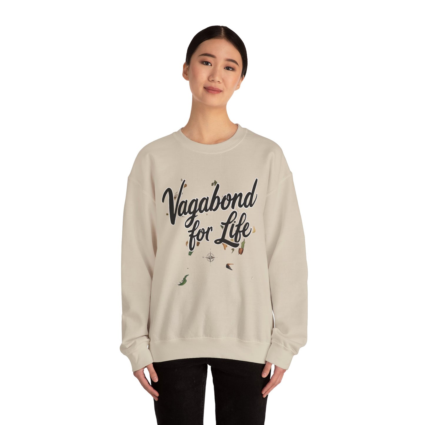 Vagabond for Life Crewneck Sweatshirt