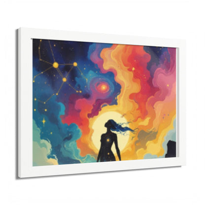 Framed Poster, Multi-Color