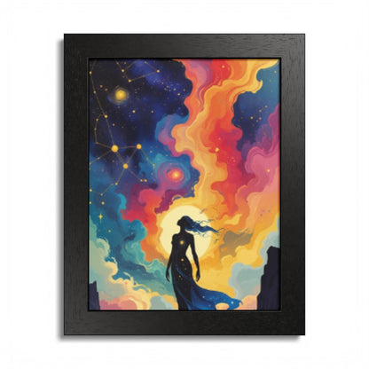 Framed Poster, Multi-Color