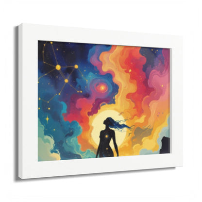 Framed Poster, Multi-Color