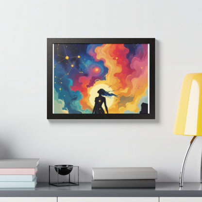 Framed Poster, Multi-Color