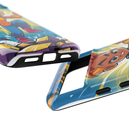 Phone Case — Bold Superhero Girl Design ("Tough Cases")
