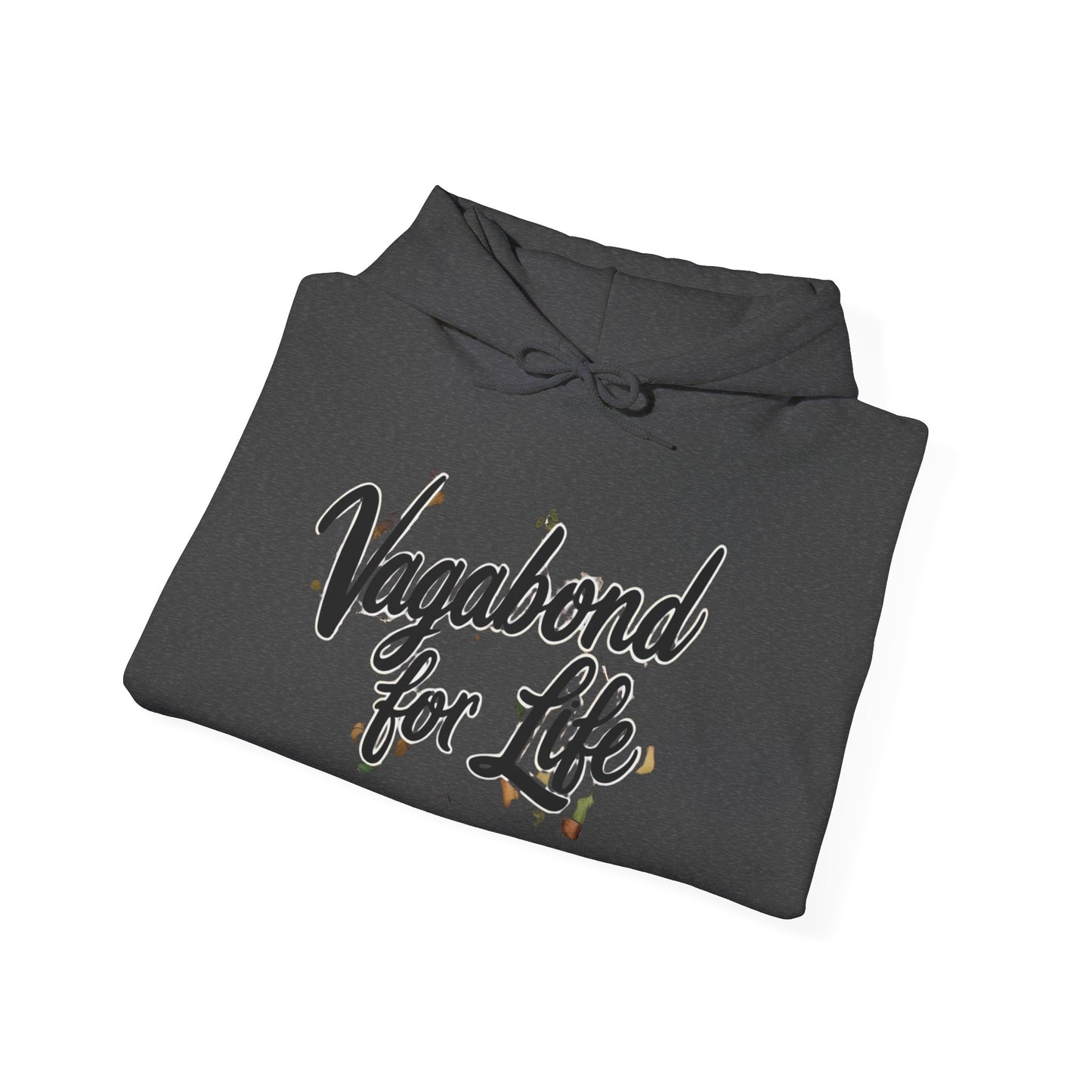 Vagabond for Life Hoodie — Vintage Wanderer Graphic Travel Hoodie
