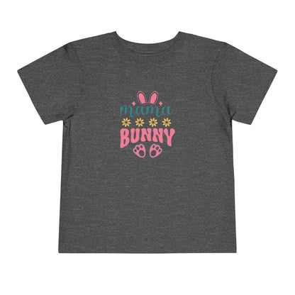 Mama Bunny Toddler Tee – Easter Spring Baby Shirt with Bunny Ears & Paw Print
