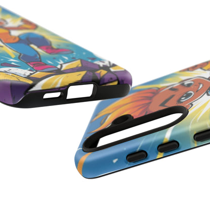 Phone Case — Bold Superhero Girl Design ("Tough Cases")