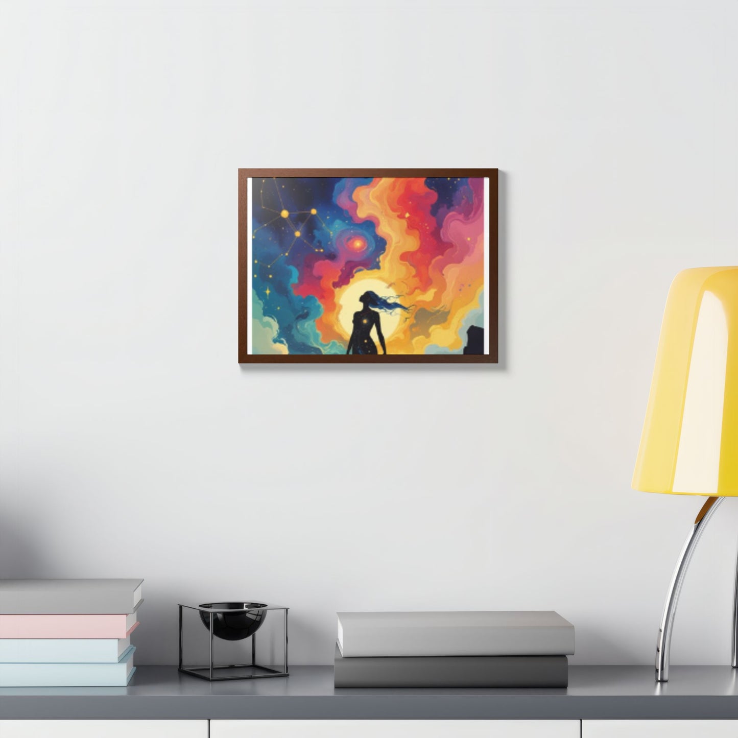 Framed Poster, Multi-Color