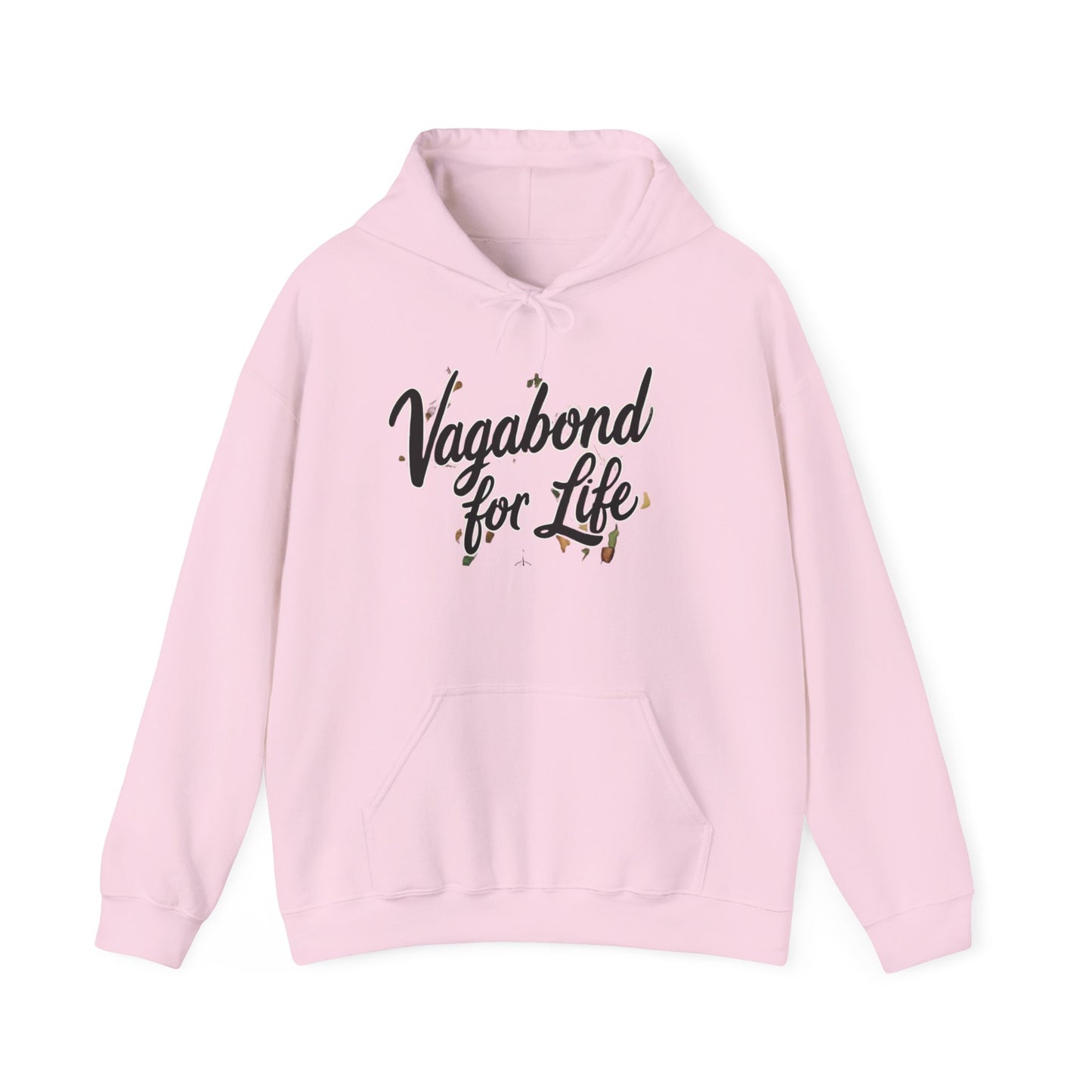Vagabond for Life Hoodie — Vintage Wanderer Graphic Travel Hoodie