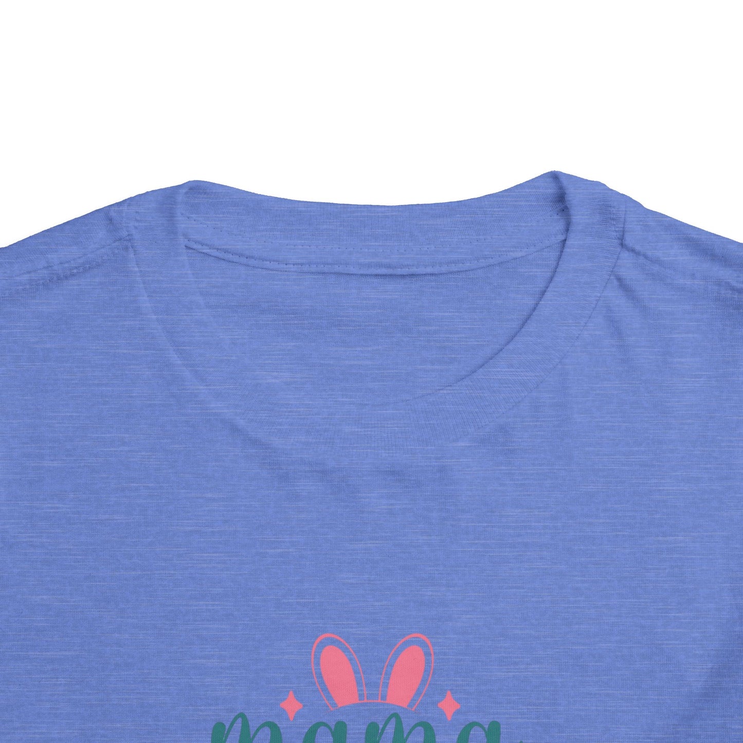 Mama Bunny Toddler Tee – Easter Spring Baby Shirt with Bunny Ears & Paw Print