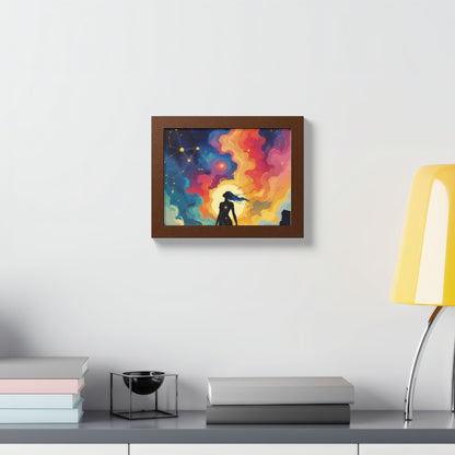 Framed Poster, Multi-Color