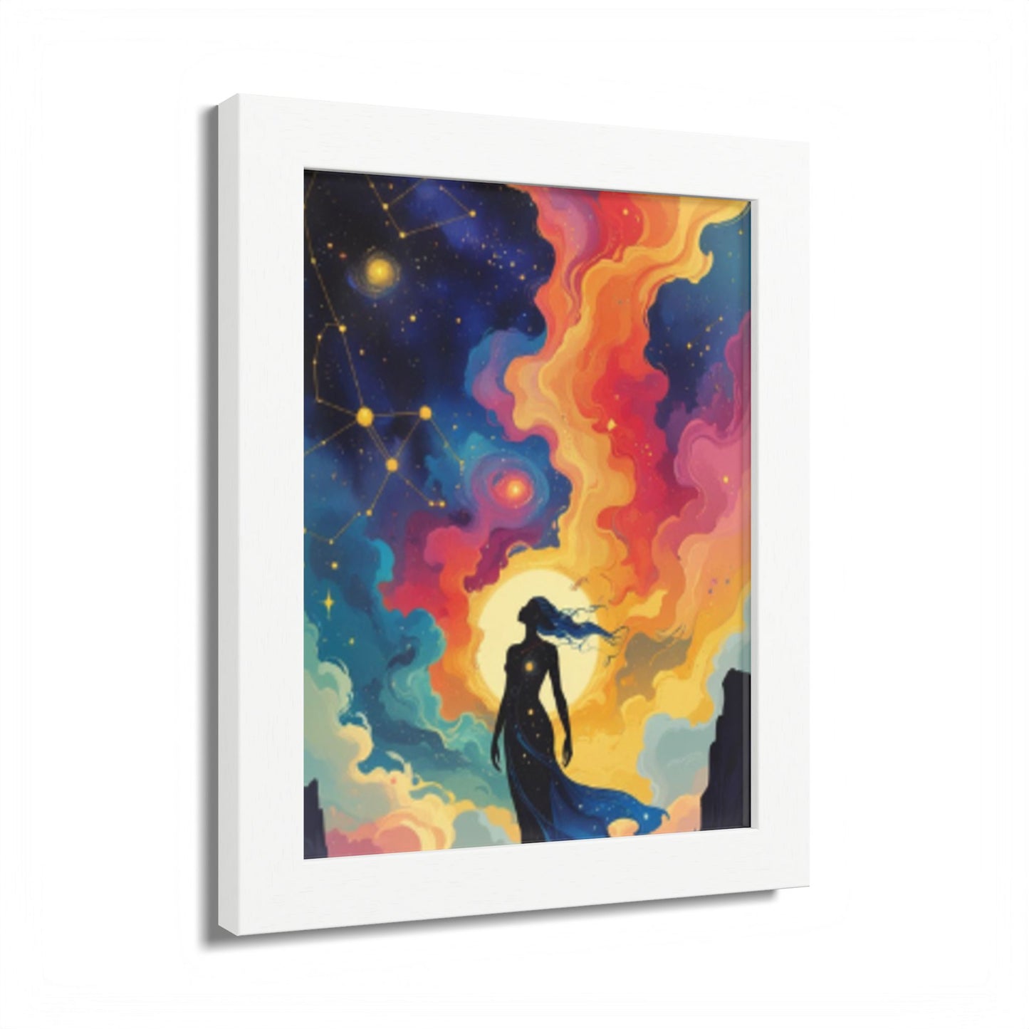 Framed Poster, Multi-Color