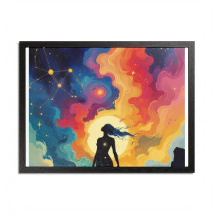 Framed Poster, Multi-Color