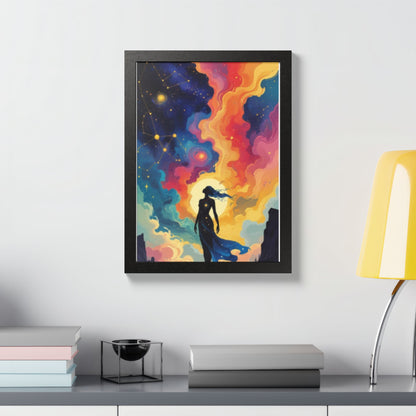 Framed Poster, Multi-Color