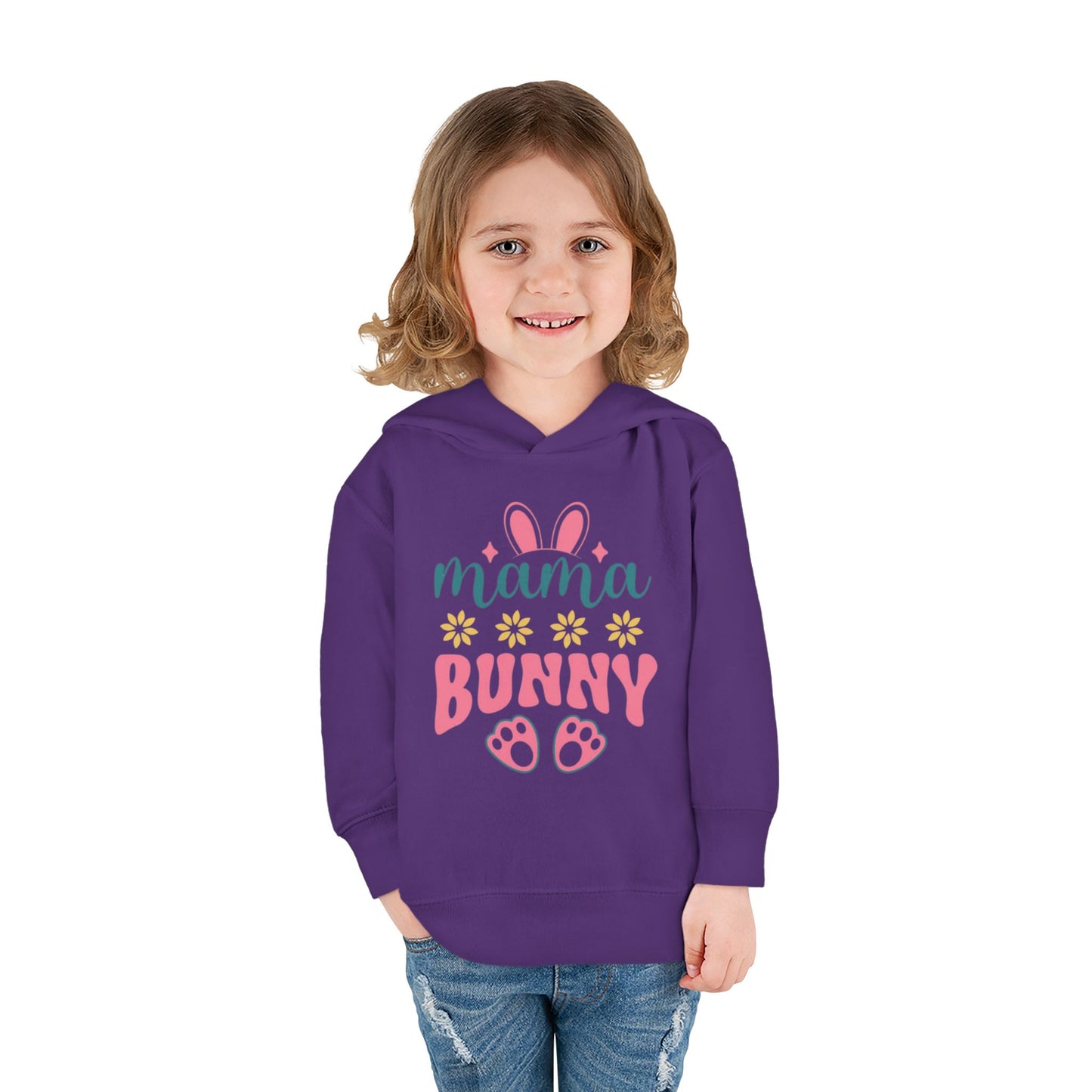 Mama Bunny Toddler Hoodie
