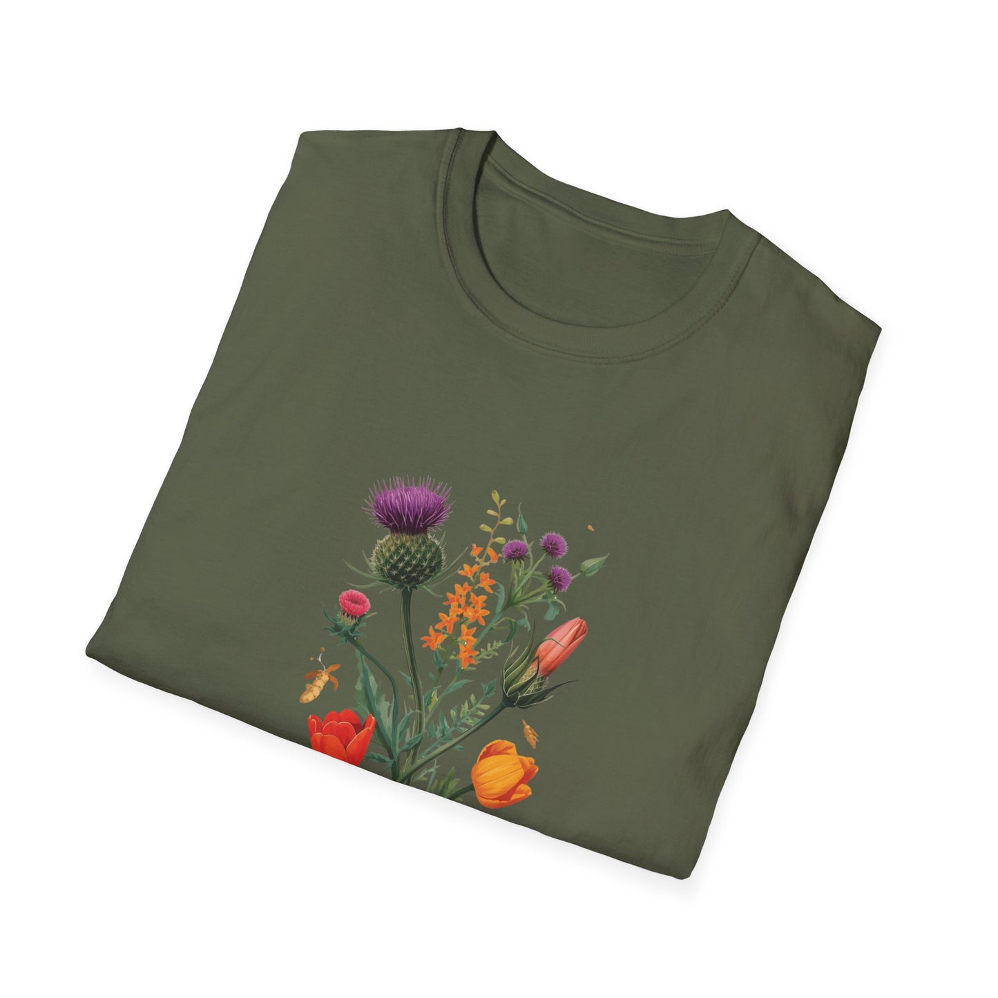 Floral Bouquet Graphic T-Shirt