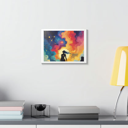 Framed Poster, Multi-Color