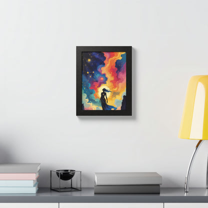 Framed Poster, Multi-Color