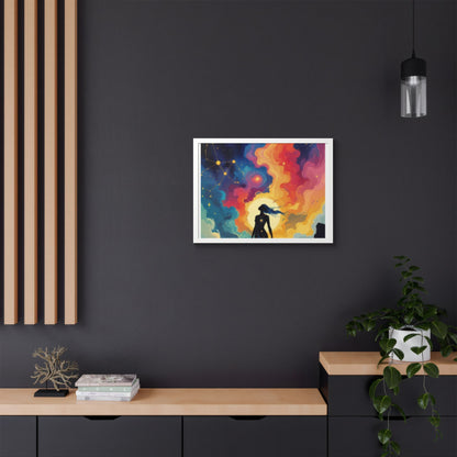 Framed Poster, Multi-Color