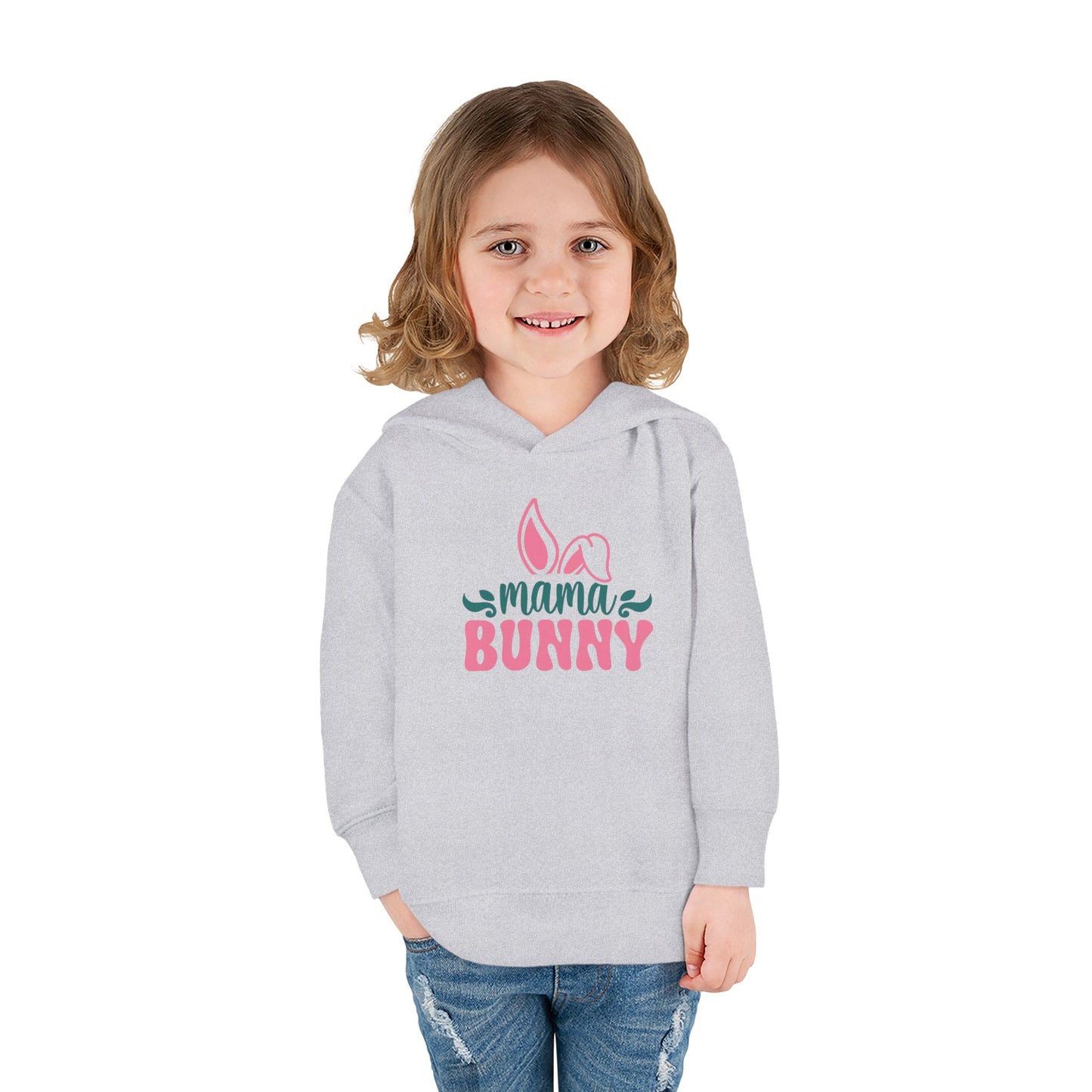 Toddler Hoodie — "Mama Bunny" Easter Pullover for Kids