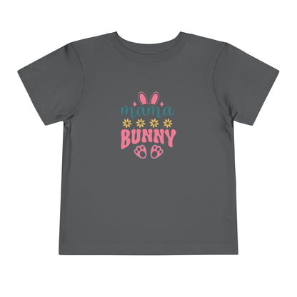 Mama Bunny Toddler Tee – Easter Spring Baby Shirt with Bunny Ears & Paw Print