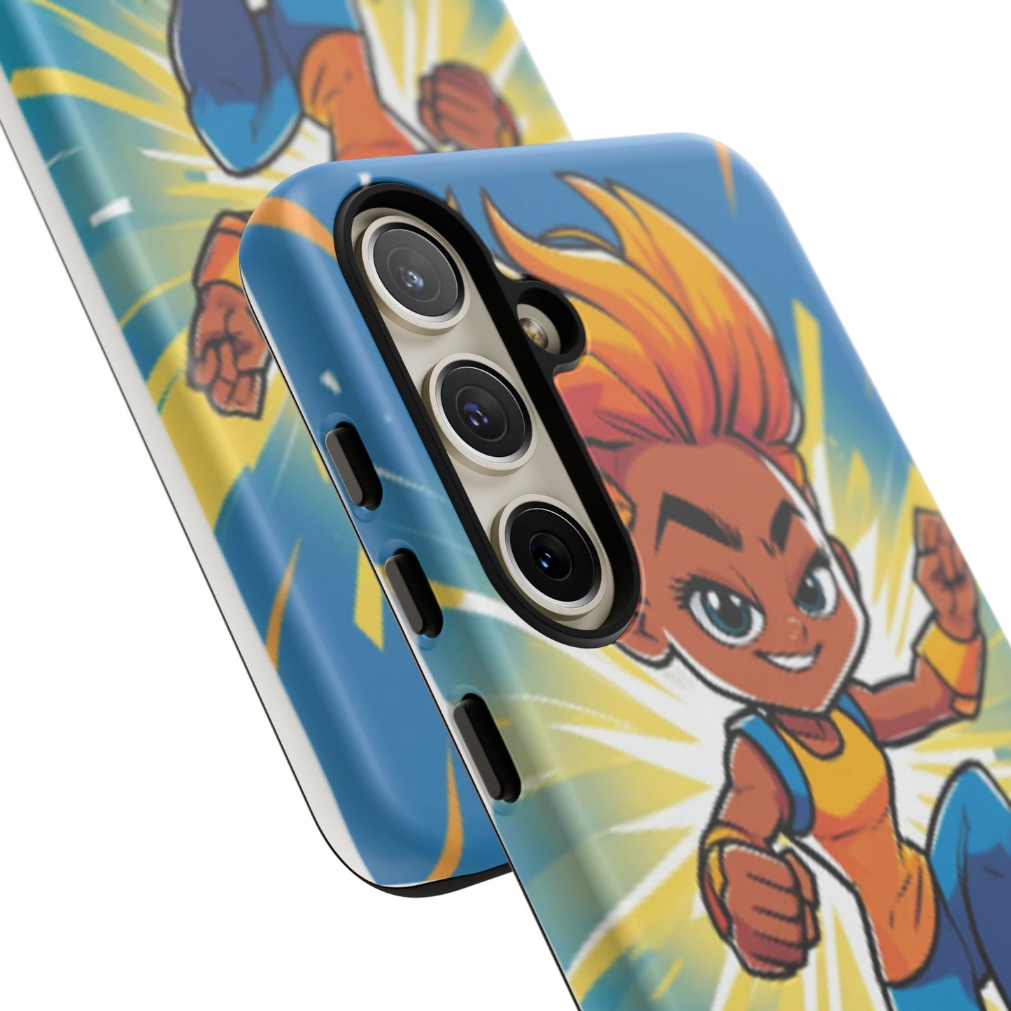 Phone Case — Bold Superhero Girl Design ("Tough Cases")