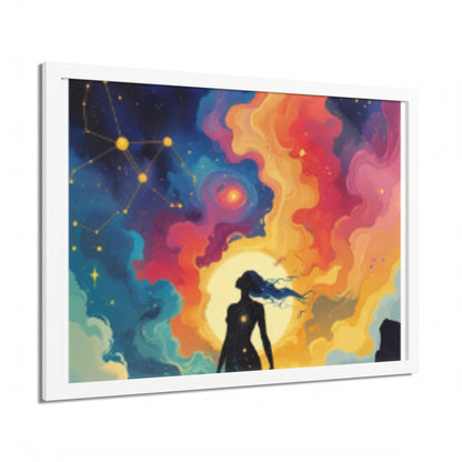 Framed Poster, Multi-Color