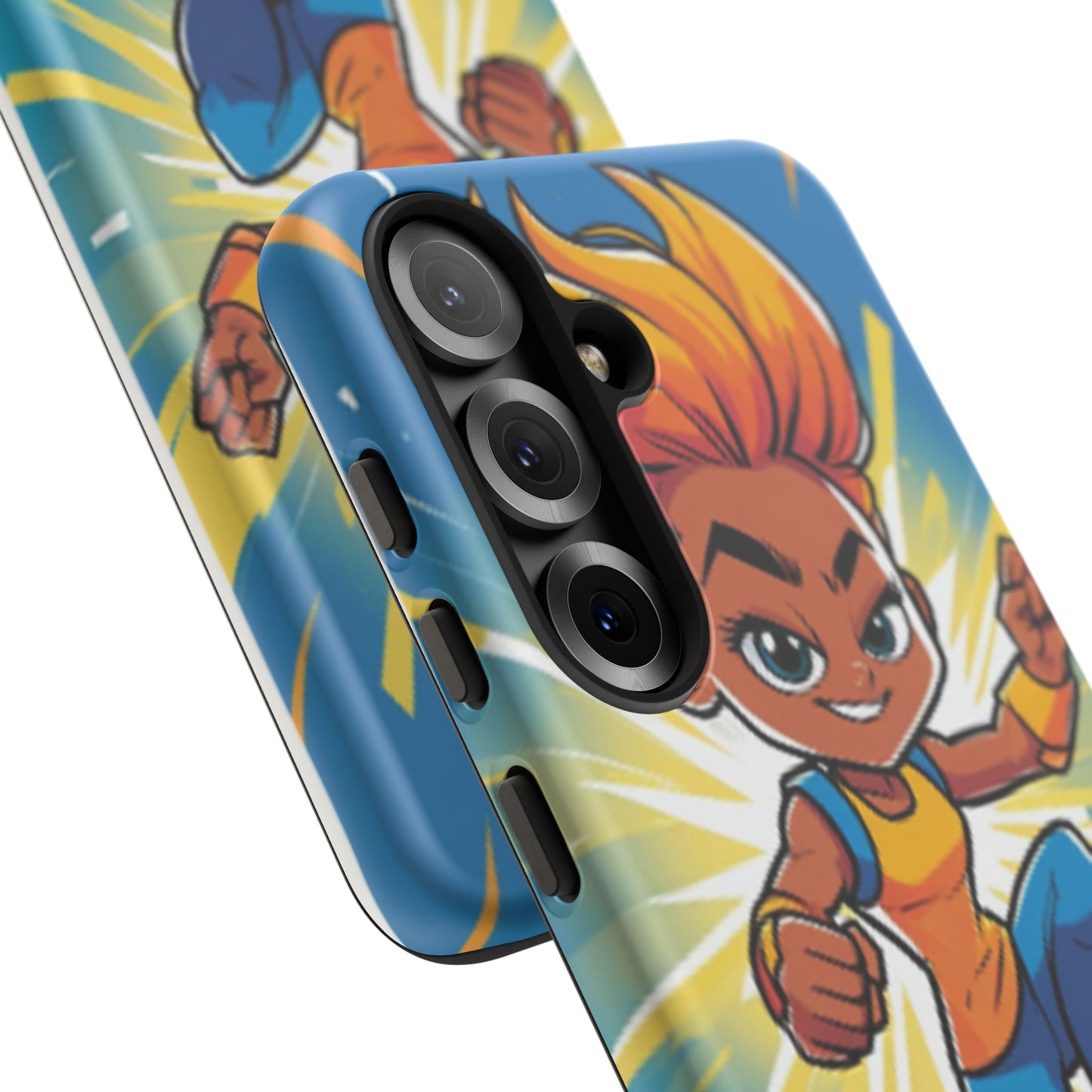 Phone Case — Bold Superhero Girl Design ("Tough Cases")