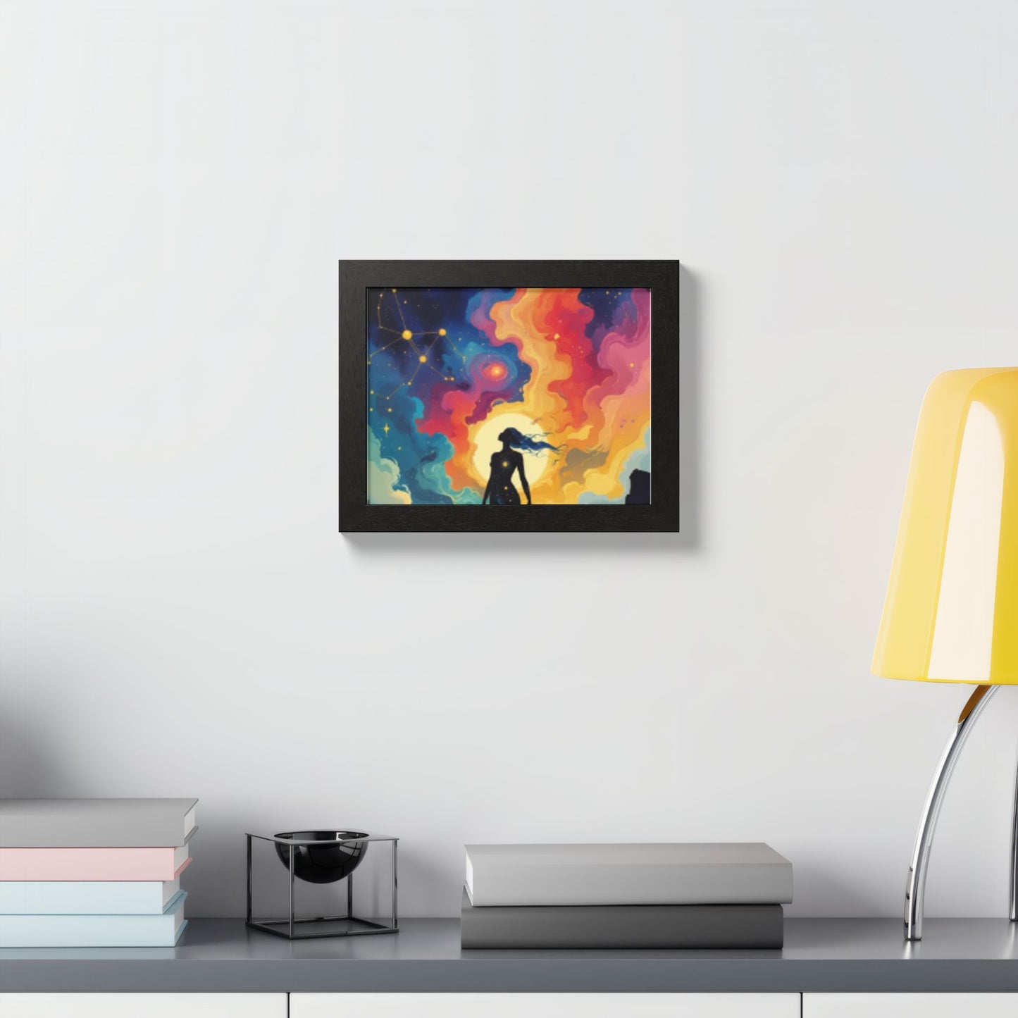 Framed Poster, Multi-Color