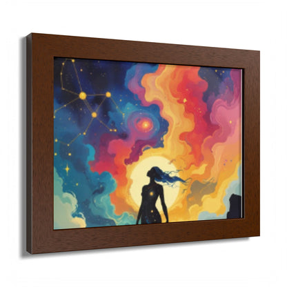 Framed Poster, Multi-Color