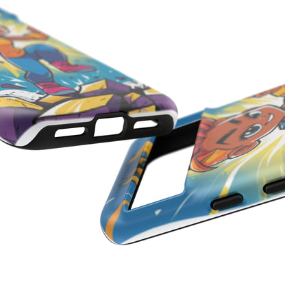 Phone Case — Bold Superhero Girl Design ("Tough Cases")